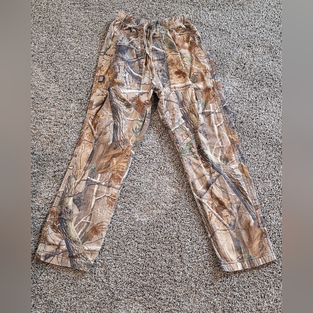 SPORTS AFIELD Camo Youth Pull-on Hunting Pants Size Medium